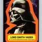 1977 Topps Star Wars Stickers #7 Lord Darth Vader   V34752
