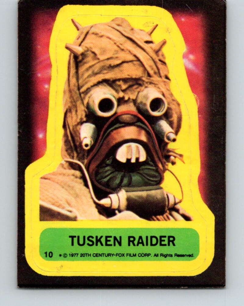1977 Topps Star Wars Stickers #10 Tusken Raider   V34765