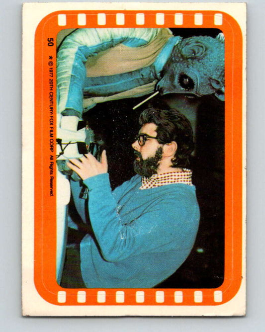 1977 Topps Star Wars Stickers #50 Director George Lucas "Greedo"   V34780