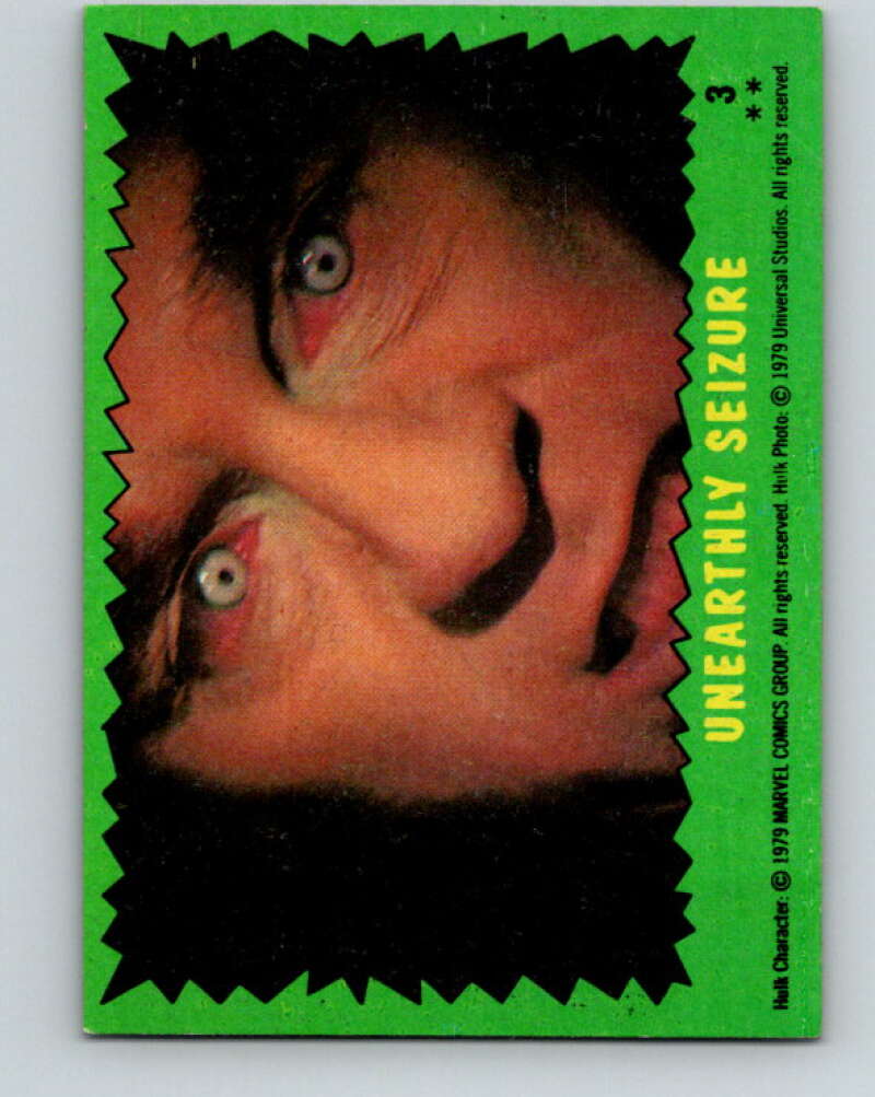 1979 Marvel Incredibale Hulk #3 Unearthly Seizure  V34790