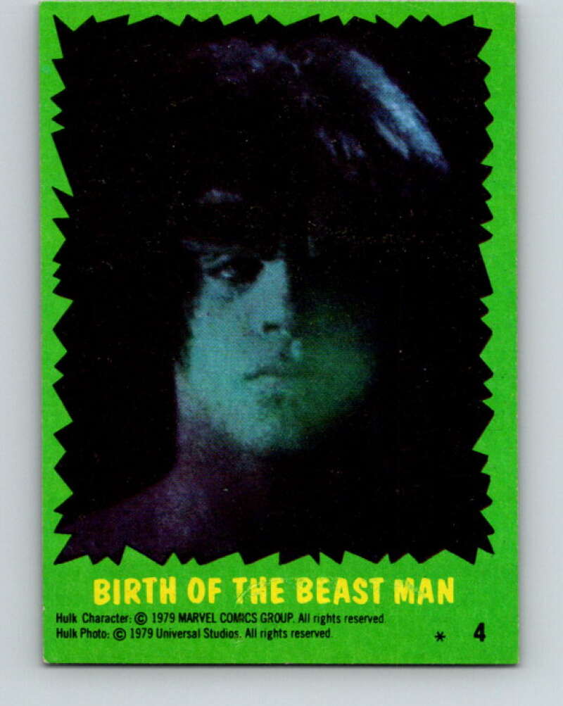 1979 Marvel Incredibale Hulk #4 Birth of the Beast Man  V34794