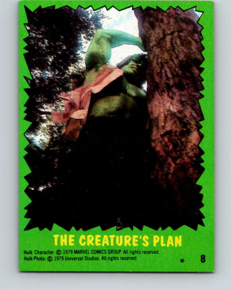 1979 Marvel Incredibale Hulk #8 The Creature's Plan  V34802
