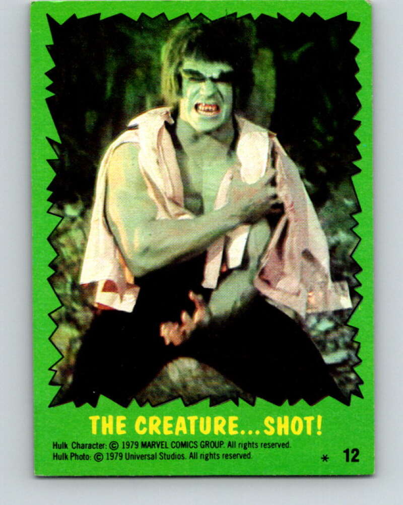 1979 Marvel Incredibale Hulk #12 The Creature…Shot  V34816