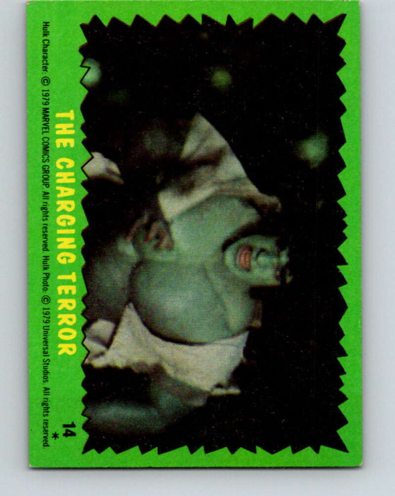 1979 Marvel Incredibale Hulk #14 The Charging Terror  V34822