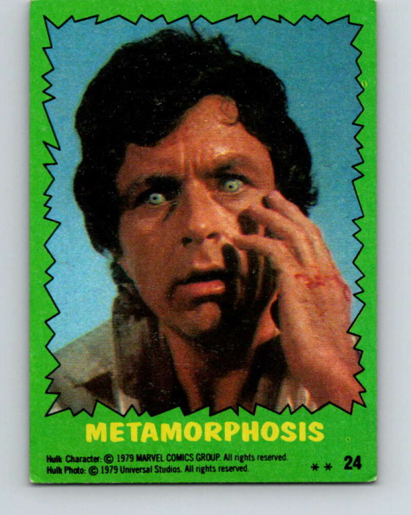 1979 Marvel Incredibale Hulk #24 Metamorposis  V34871