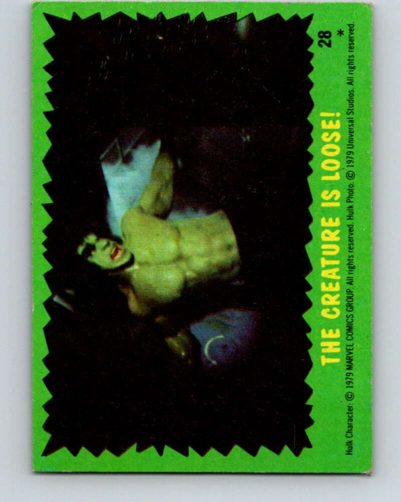 1979 Marvel Incredibale Hulk #28 The Creature is Loose  V34886