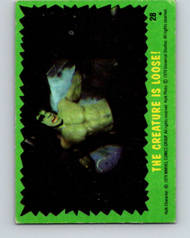 1979 Marvel Incredibale Hulk #28 The Creature is Loose  V34887