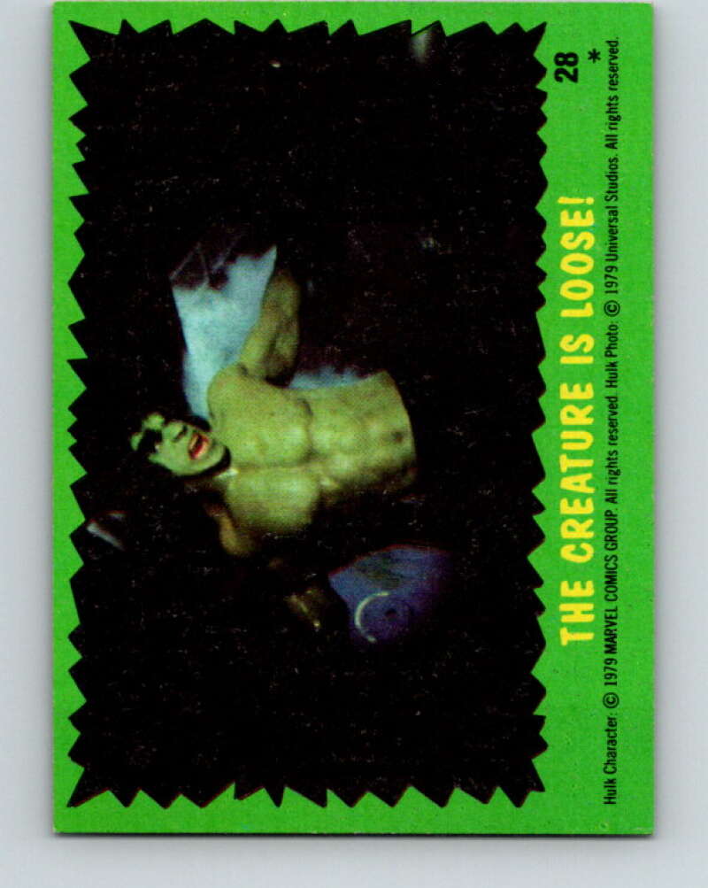 1979 Marvel Incredibale Hulk #28 The Creature is Loose  V34892