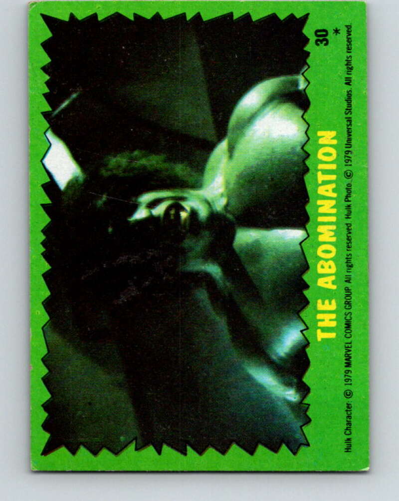 1979 Marvel Incredibale Hulk #30 The Abomination  V34896