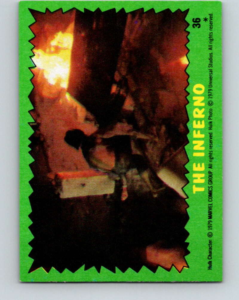 1979 Marvel Incredibale Hulk #36 The Inferno  V34917