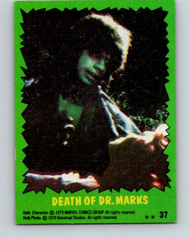 1979 Marvel Incredibale Hulk #37 Death of Dr. Marks  V34926