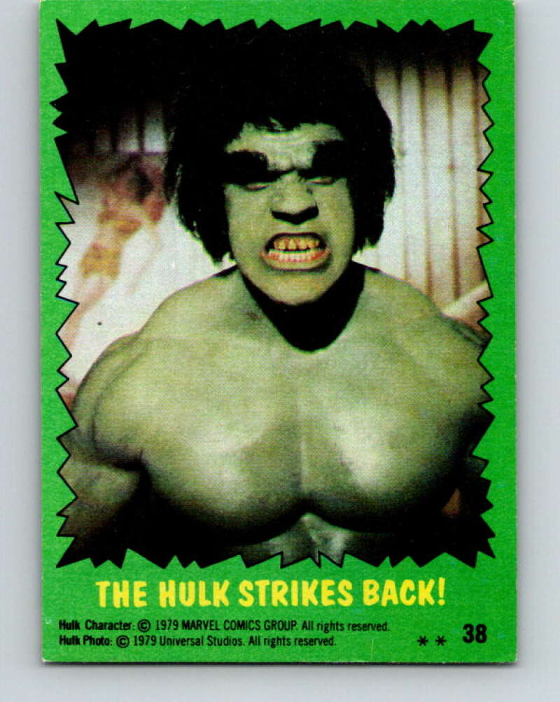 1979 Marvel Incredibale Hulk #38 The Hulk Strikes Back  V34928