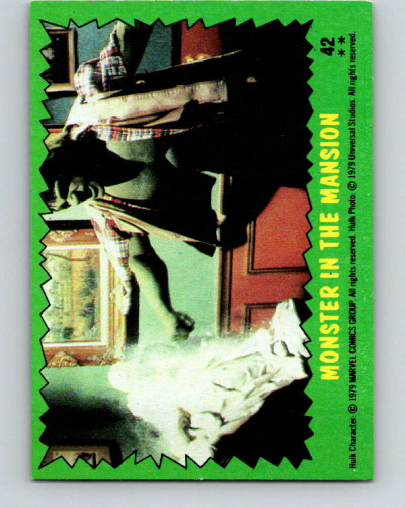 1979 Marvel Incredibale Hulk #42 Monster in the Mansion  V34950