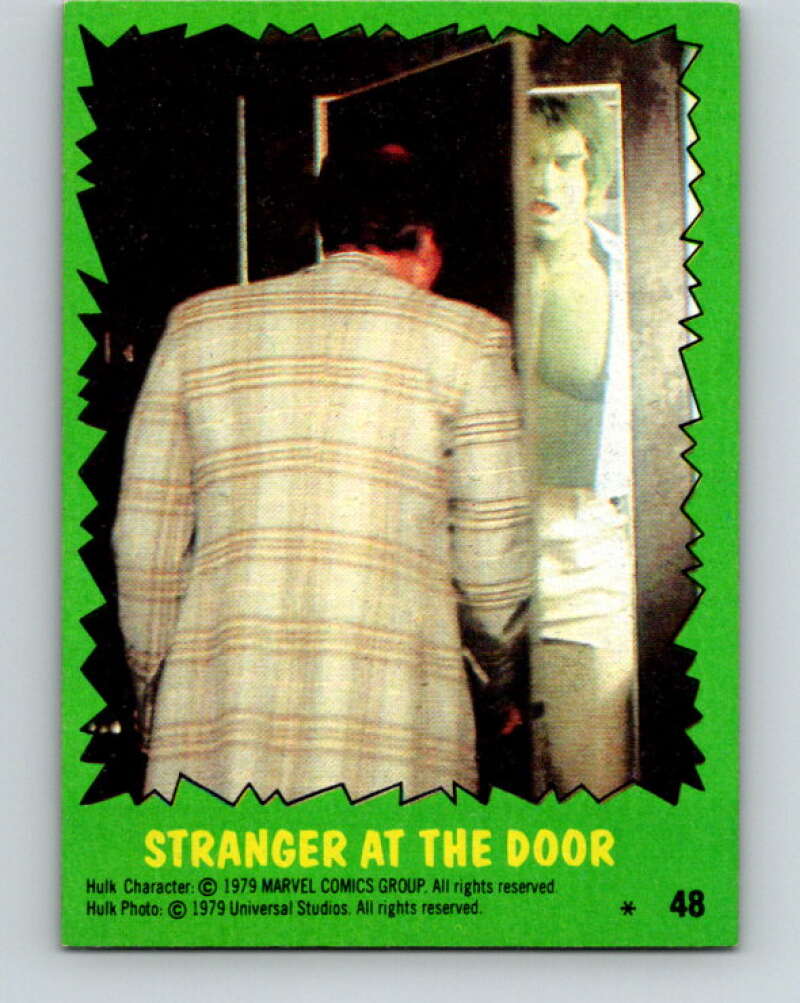 1979 Marvel Incredibale Hulk #48 Stranger at the Door  V34967