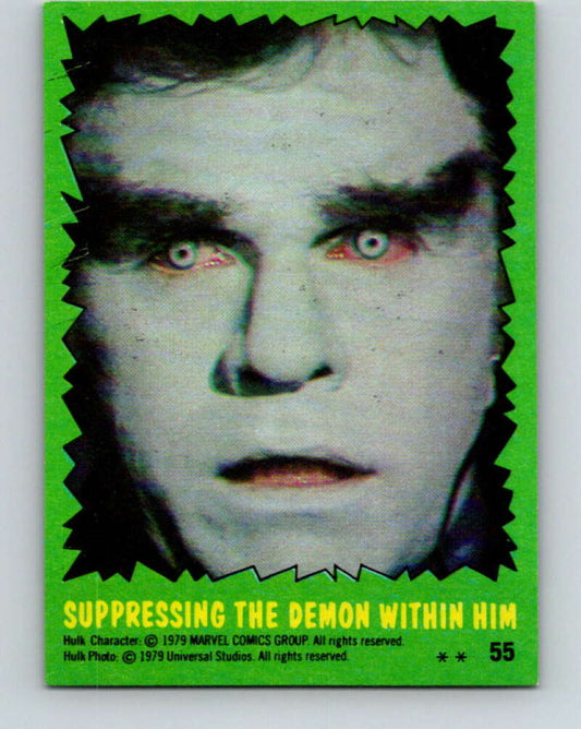 1979 Marvel Incredibale Hulk #55 Surpressing the Demon Within Him  V34993