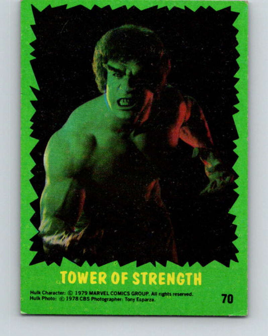 1979 Marvel Incredibale Hulk #70 Tower of Strength  V35059