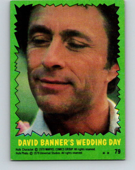 1979 Marvel Incredibale Hulk #79 David Banner's Wedding Day  V35094