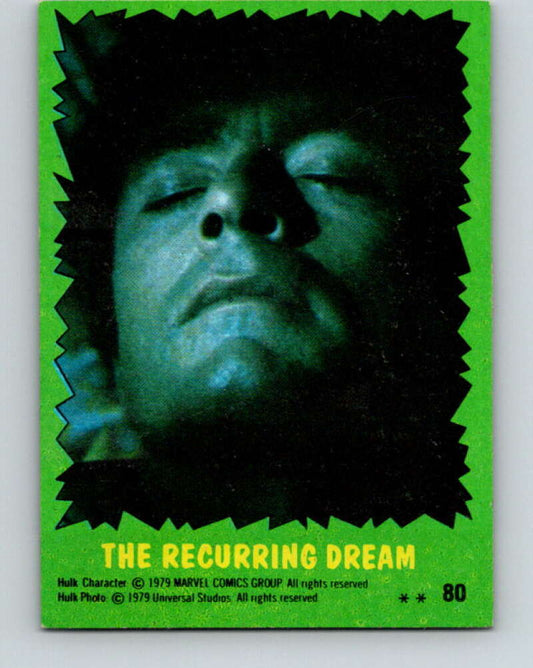 1979 Marvel Incredibale Hulk #80 The Recurring Dream  V35100