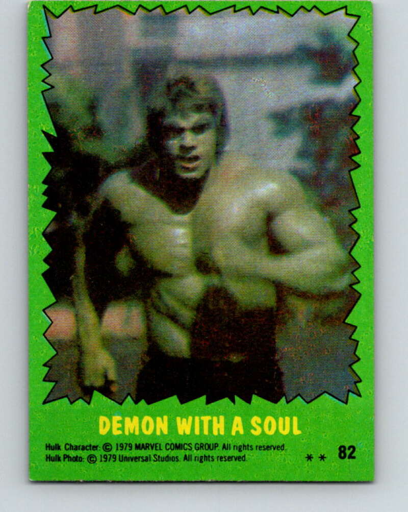 1979 Marvel Incredibale Hulk #82 Demon With a Soul  V35105