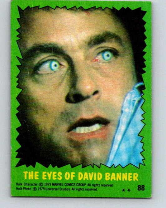 1979 Marvel Incredibale Hulk #88 The Eyes of David Banner  V35131