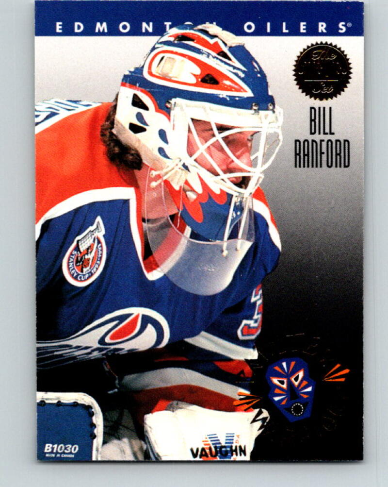 1993-94 Leaf Painted Warriors #10 Bill Ranford Edmonton Oilers V35140