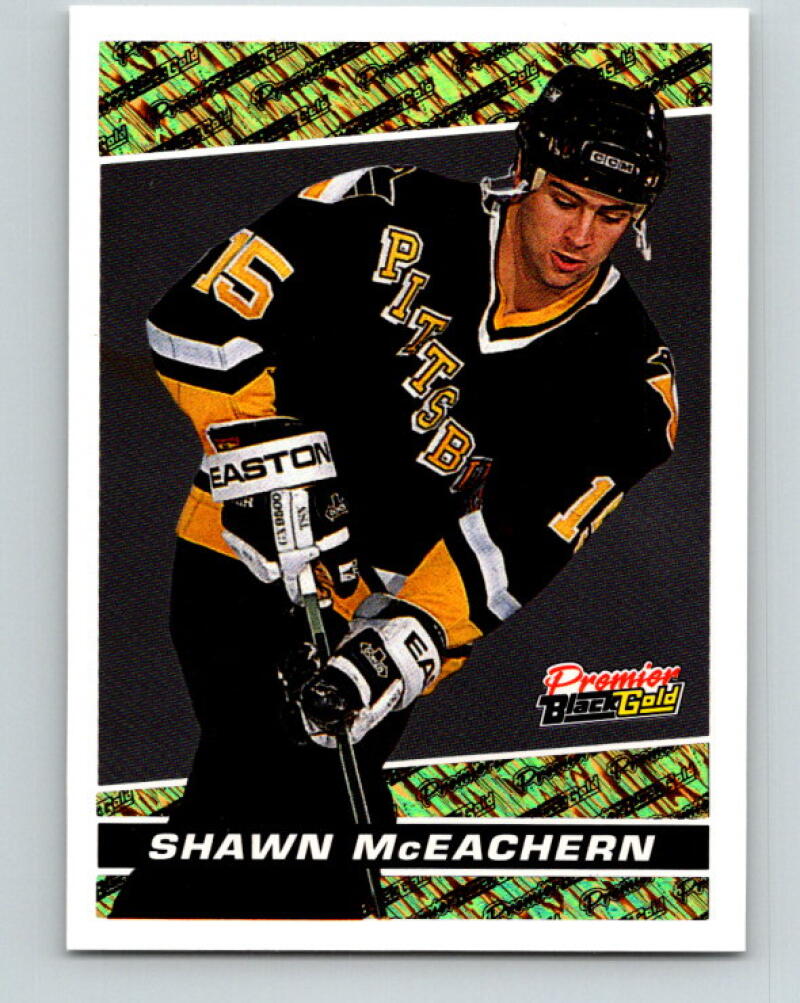 1993-94 Topps Premier Black Gold #4 Shawn McEachern Pittsburgh V35143