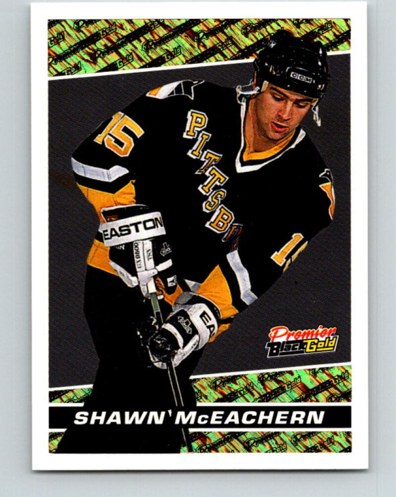 1993-94 Topps Premier Black Gold #4 Shawn McEachern Pittsburgh V35144