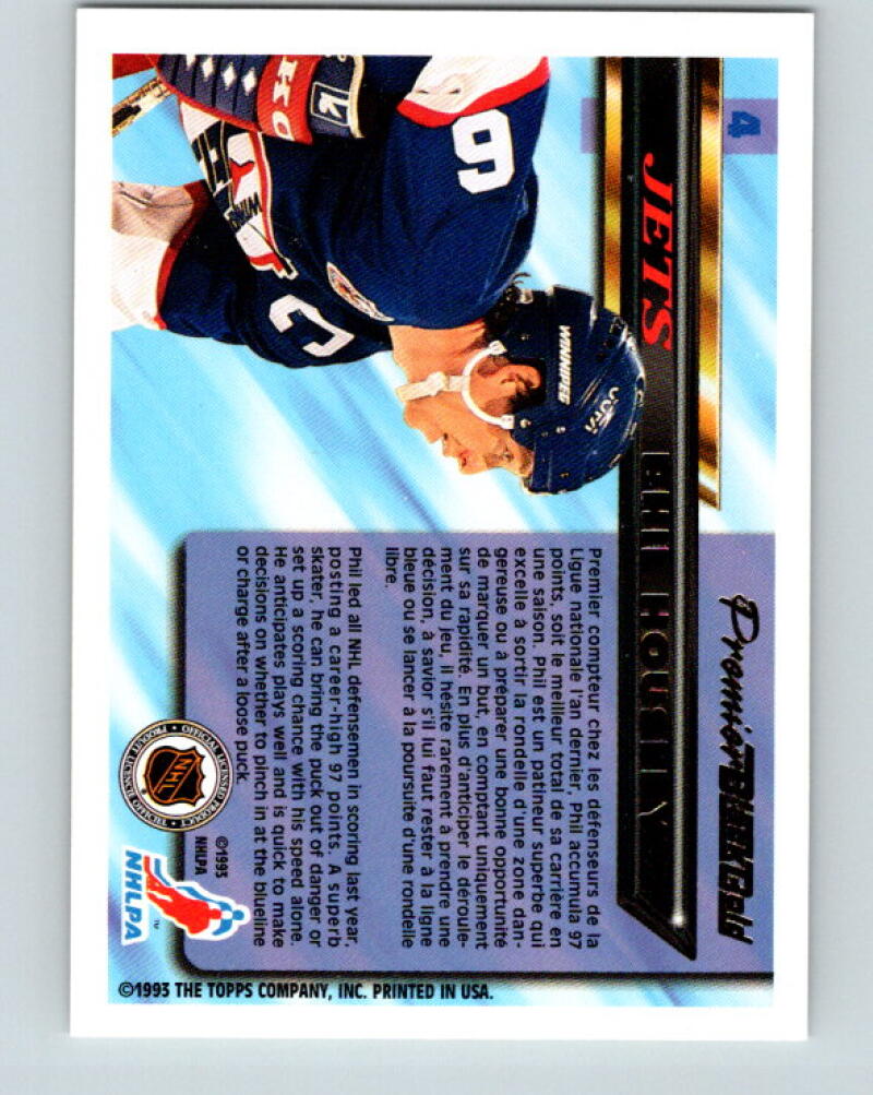 1993-94 OPC Premier Black Gold #4 Phil Housley Winnipeg Jets V35142