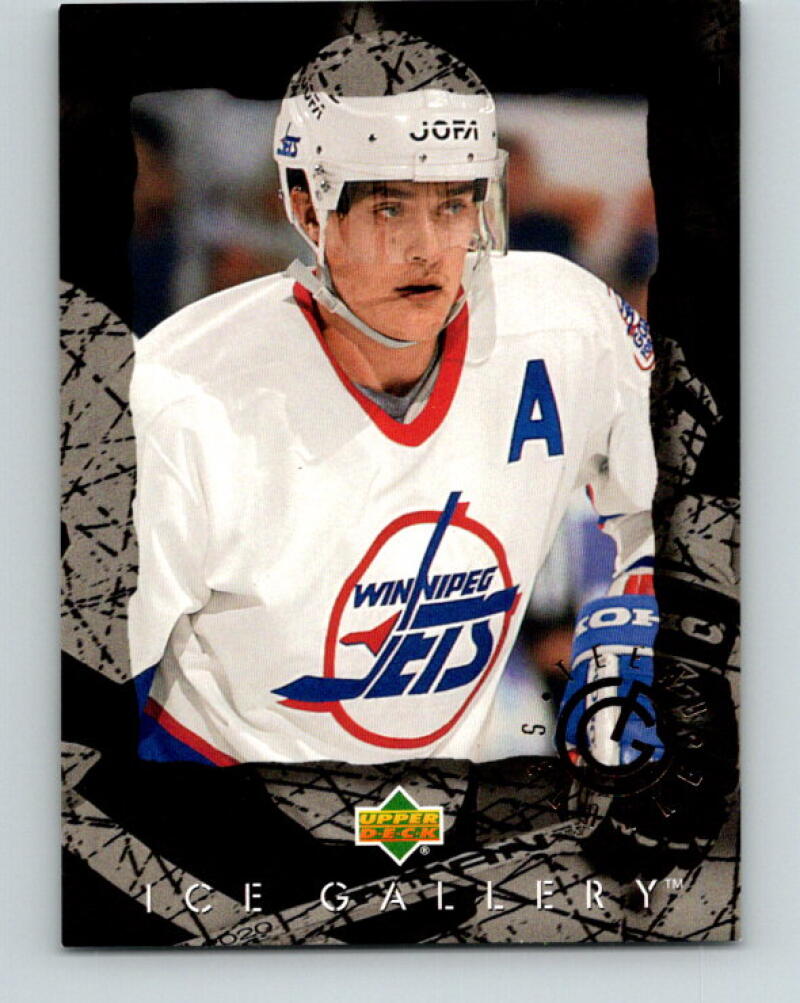 1994-95 Upper Deck Ice Gallery #IG13 Teemu Selanne Winnipeg Jets V35157