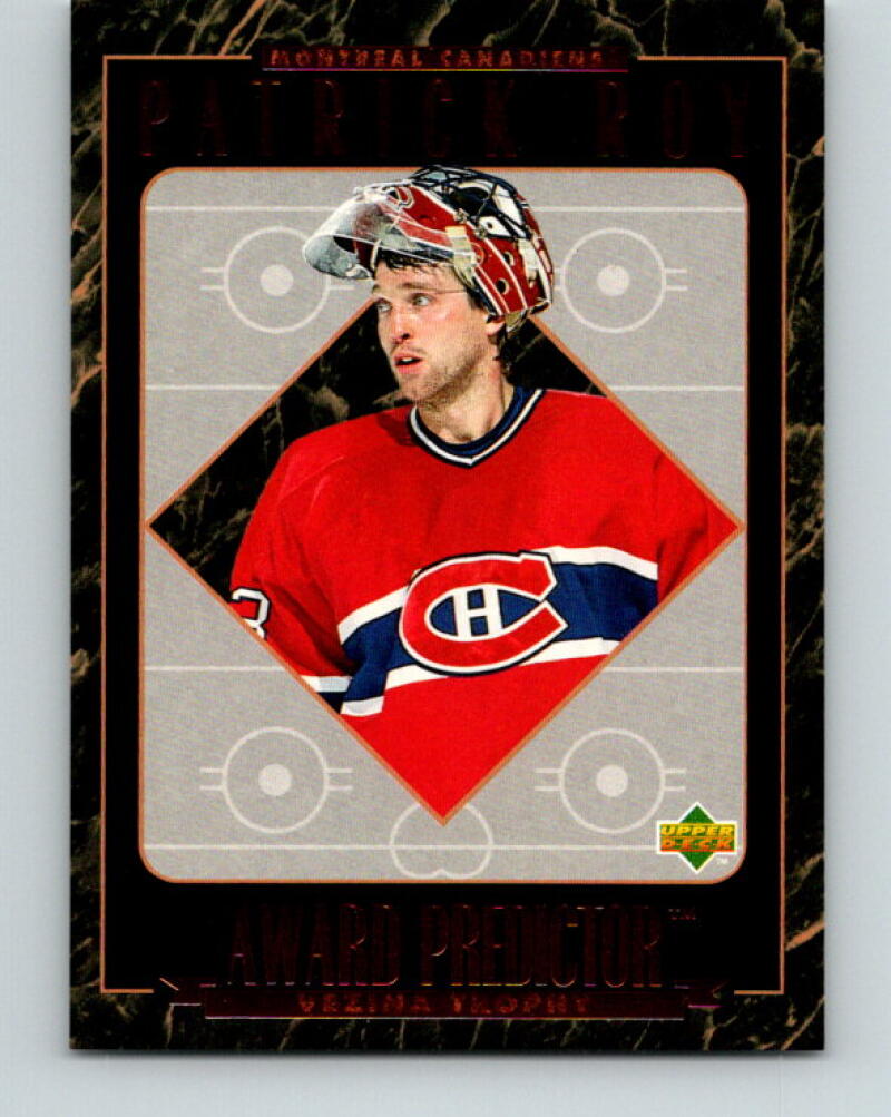1995-96 Upper Deck Predictor Hobby #H14 Patrick Roy Canadiens V35160