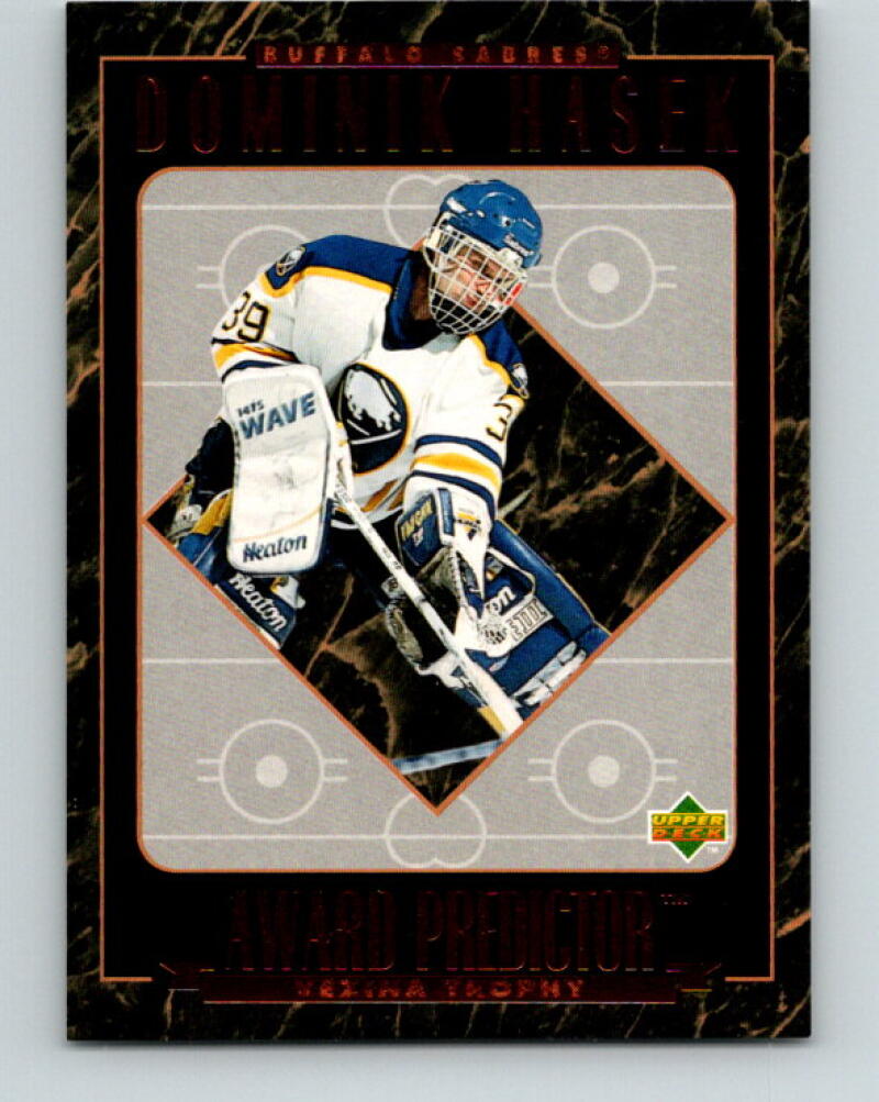 1995-96 Upper Deck Predictor Hobby #H13 Dominik Hasek Sabres V35161