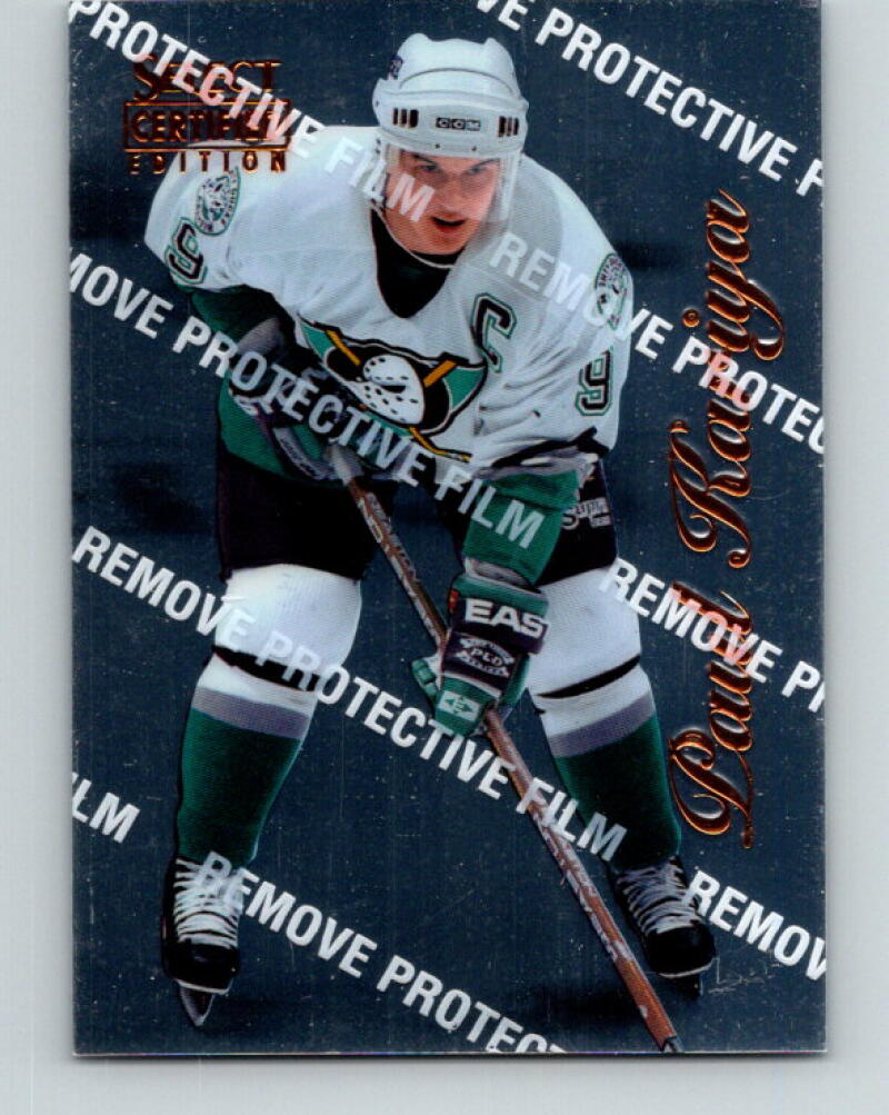 1996-97 Select Certified #14 Paul Kariya  Anaheim Ducks V35165