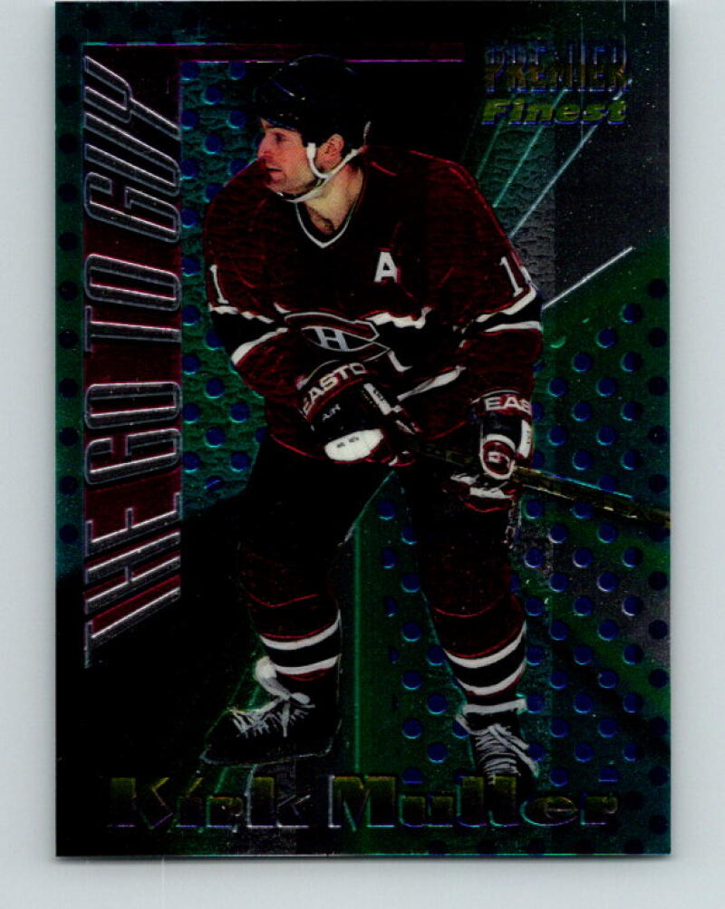 1994-95 Topps Premier The Go To Guy #11 Kirk Muller Canadiens V35169