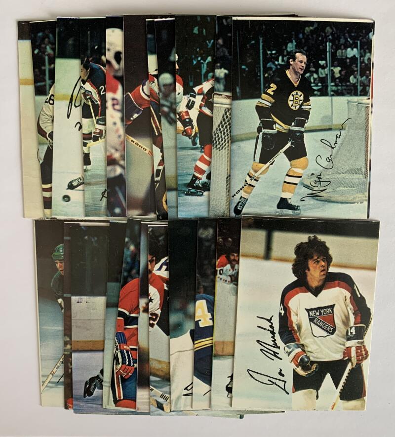 1977-78 Topps Glossy Square Hockey Complete Set 1-22 NM-MINT *Z001