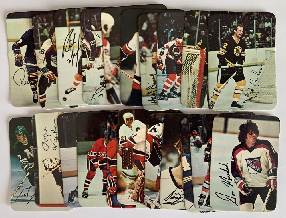 1977-78 O-Pee-Chee Glossy Hockey Complete Set 1-22 NM *Z003