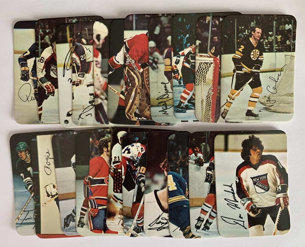 1977-78 O-Pee-Chee Glossy Hockey Complete Set 1-22 NM *Z004