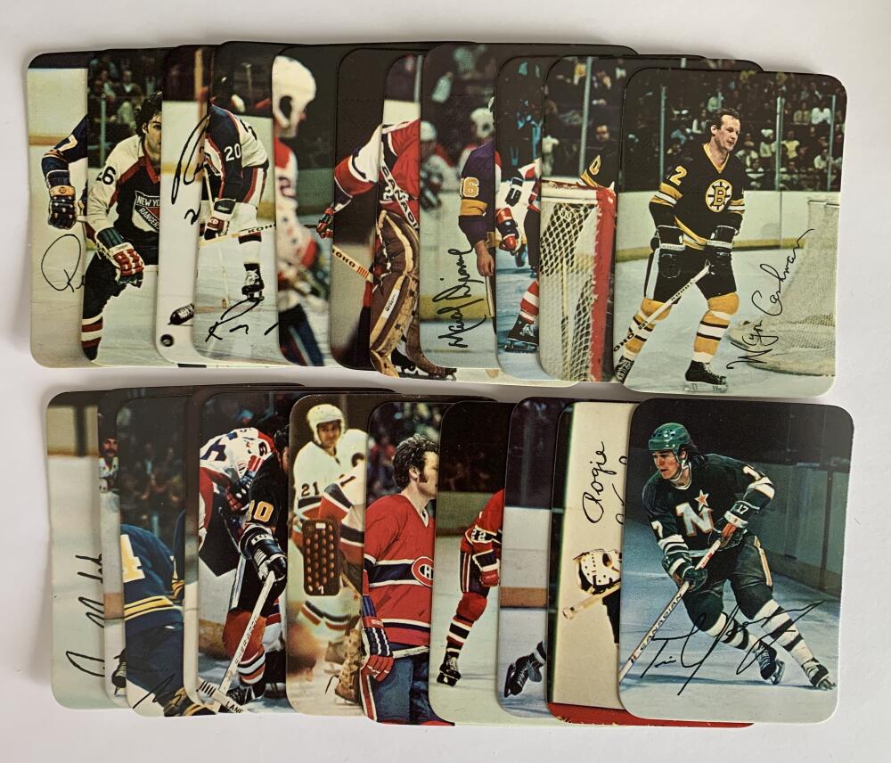 1977-78 O-Pee-Chee Glossy Hockey Complete Set 1-22 NM *Z005
