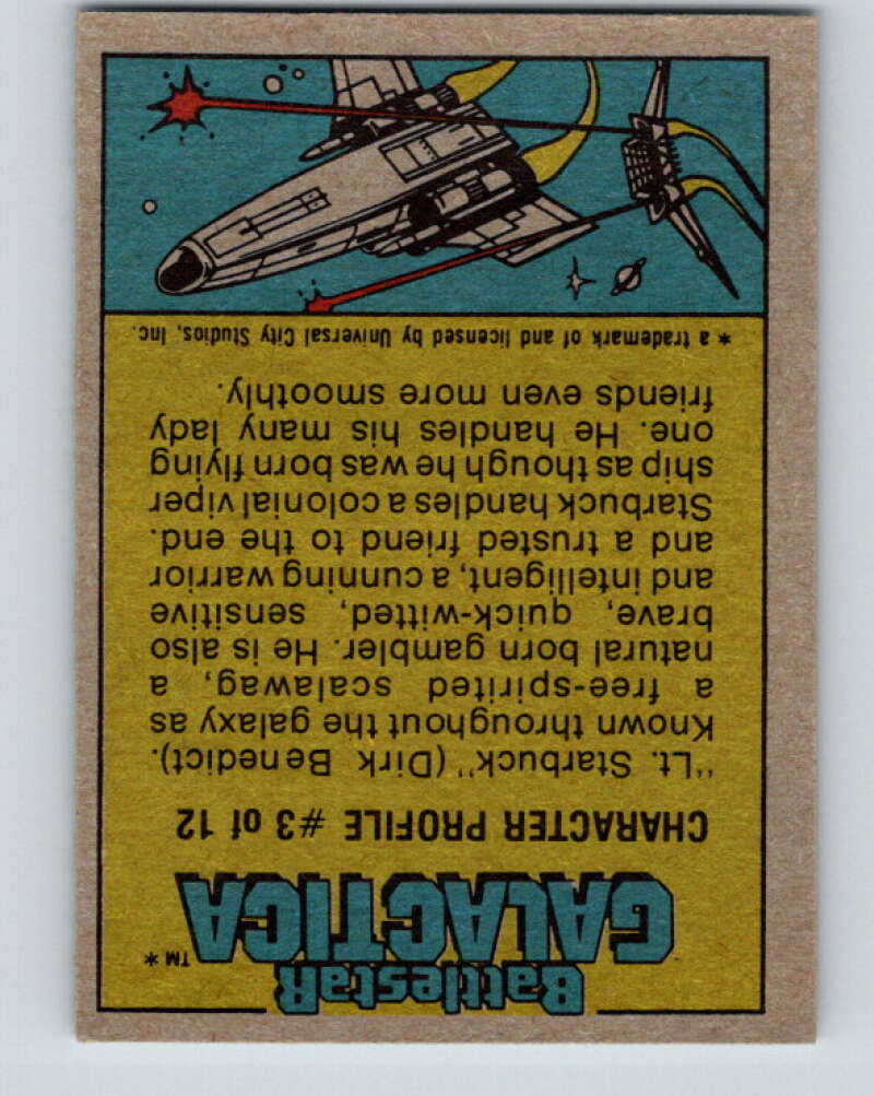 1978 Topps Battlestar Galactica #10 Blasting the Planet Caprica!   V35217