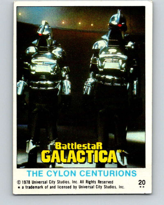 1978 Topps Battlestar Galactica #20 The Cylon Centurions   V35240