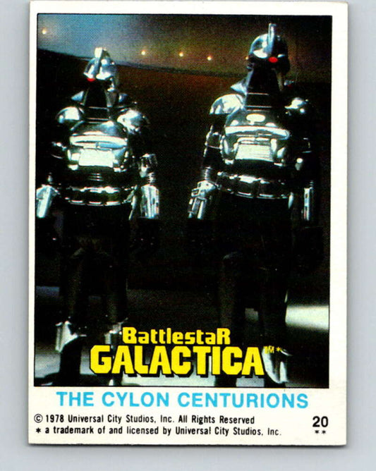 1978 Topps Battlestar Galactica #20 The Cylon Centurions   V35241