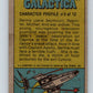 1978 Topps Battlestar Galactica #36 Boosting Boxey's Morale!   V35267