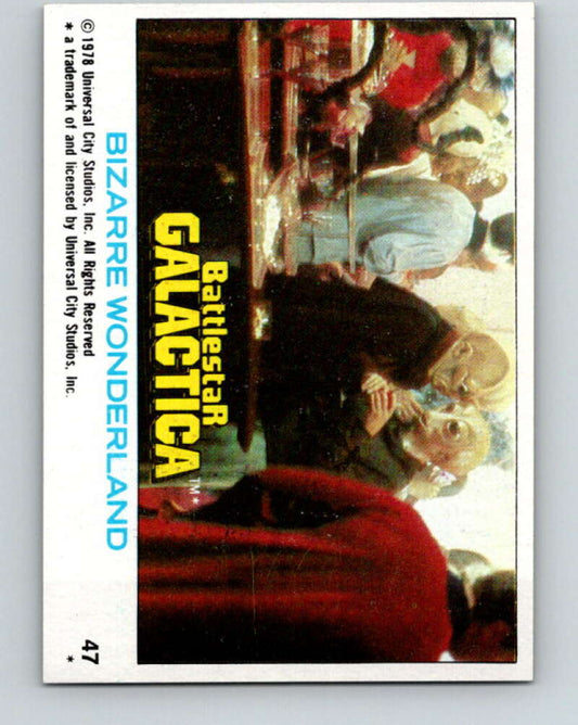 1978 Topps Battlestar Galactica #47 Bizarre Wonderland   V35290