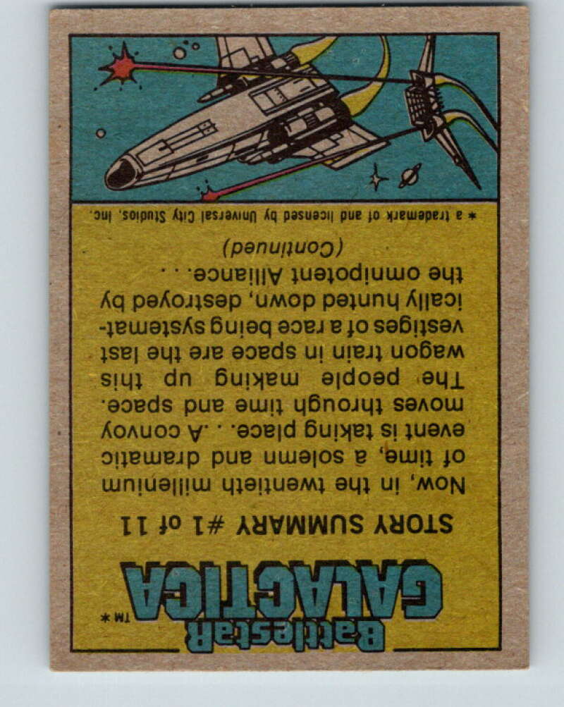 1978 Topps Battlestar Galactica #49 Behold... The Ovion Insectoids!   V35296