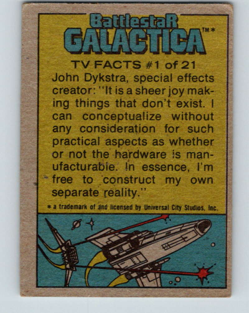 1978 Topps Battlestar Galactica #51 Boxey and Muffit Are Reunited!   V35300