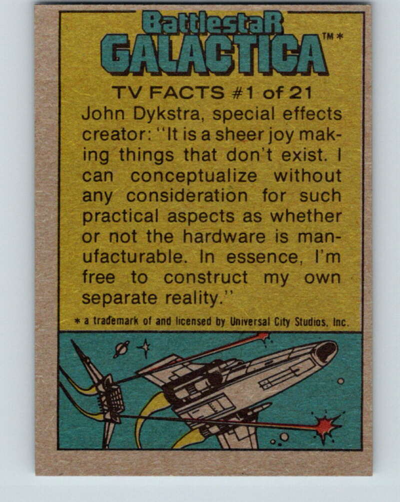 1978 Topps Battlestar Galactica #51 Boxey and Muffit Are Reunited!   V35301