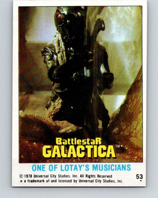 1978 Topps Battlestar Galactica #53 One of Lotay's Musicians   V35306