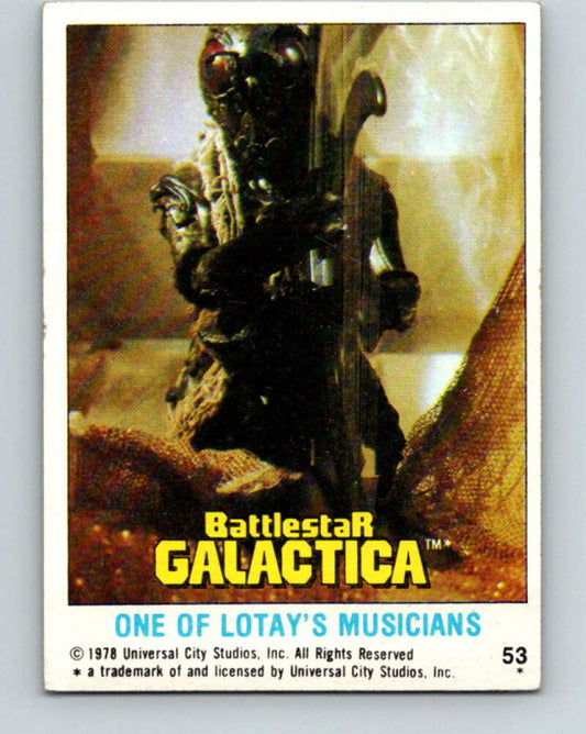 1978 Topps Battlestar Galactica #53 One of Lotay's Musicians   V35308