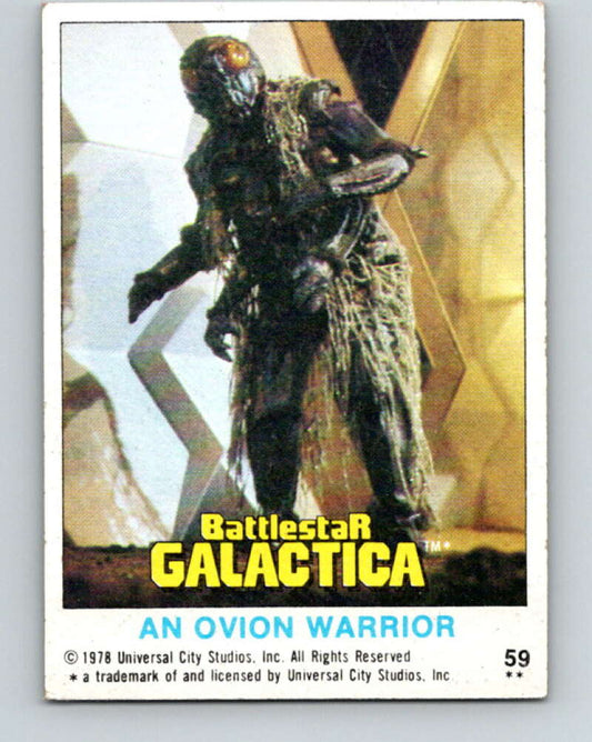 1978 Topps Battlestar Galactica #59 An Ovion Warrior   V35317