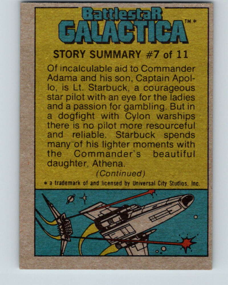 1978 Topps Battlestar Galactica #62 The Space Supremes   V35323