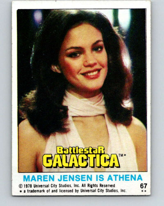 1978 Topps Battlestar Galactica #67 Maren Jensen Is Athena   V35332